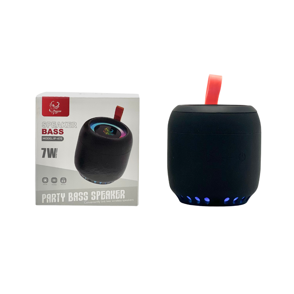 IP470 Party Bass Speaker with 7W Rated Power