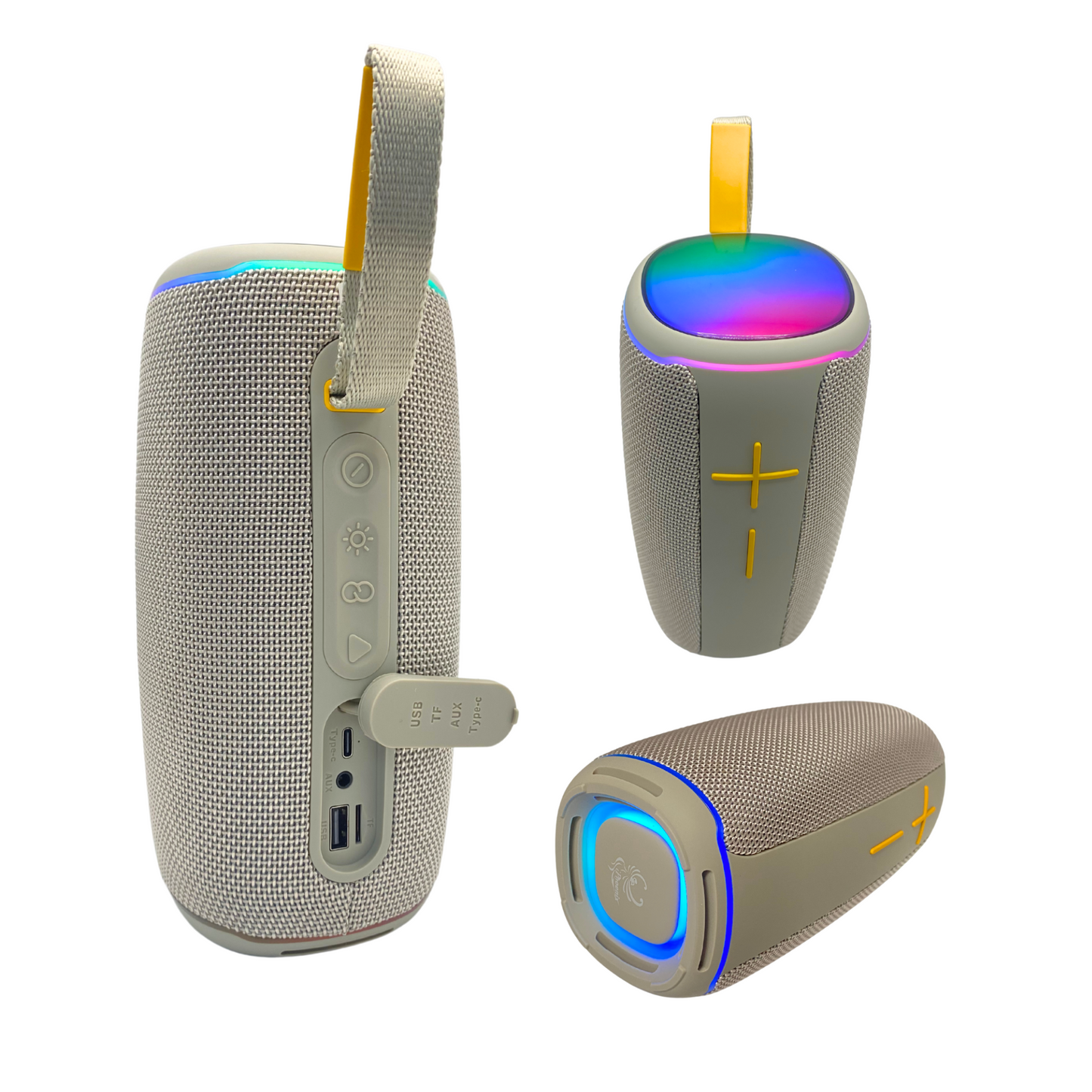 IP-770 NEW portable speaker with long lasting 12hr battery life and beautiful LED design