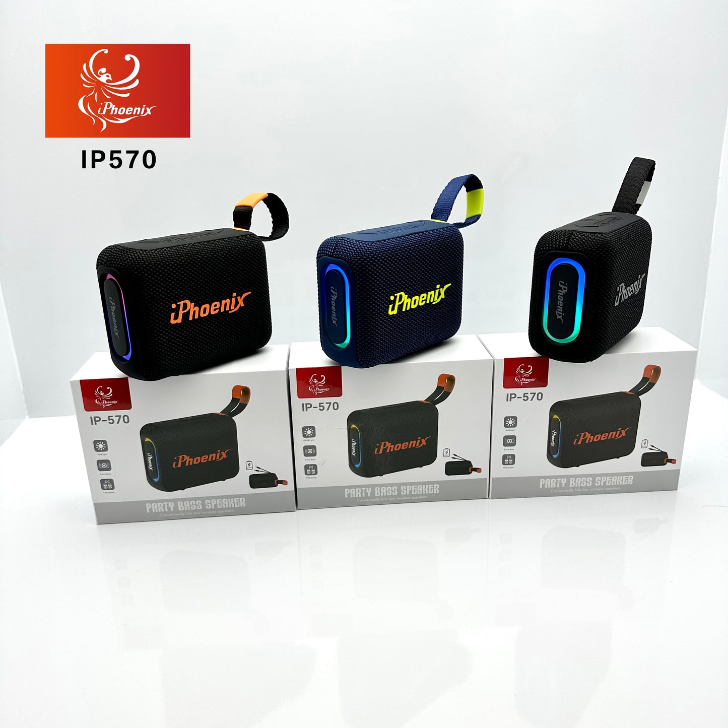 POWER BANK MINI SPEAKER WITH 25HR BATTERY IP-570