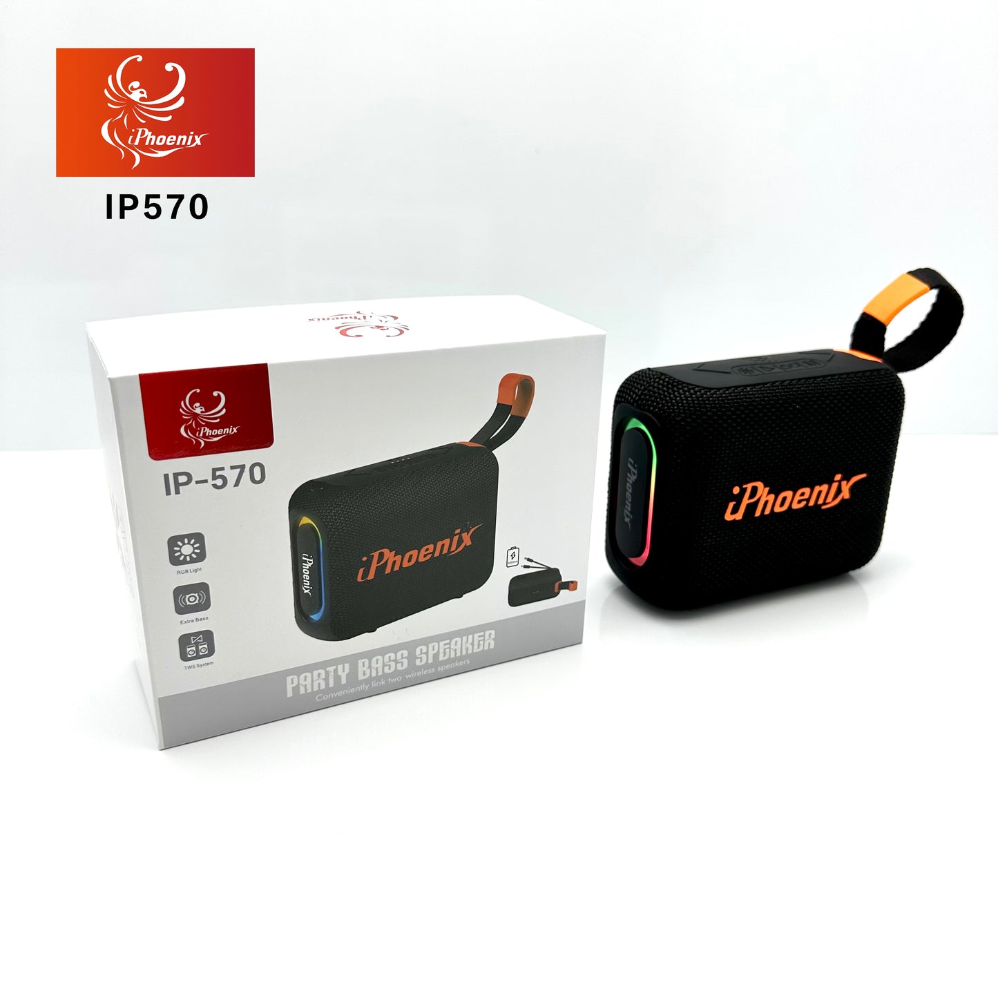 POWER BANK MINI SPEAKER WITH 25HR BATTERY IP-570