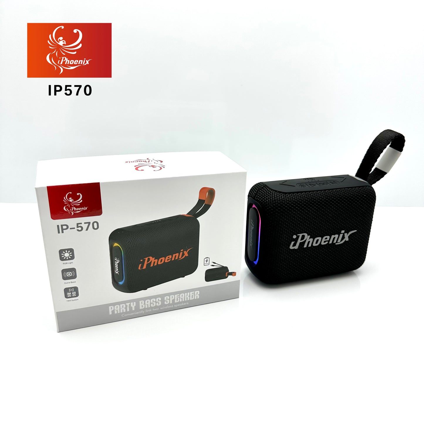 POWER BANK MINI SPEAKER WITH 25HR BATTERY IP-570