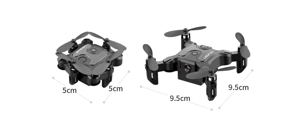 Mini folding drone Mobile Phone Control