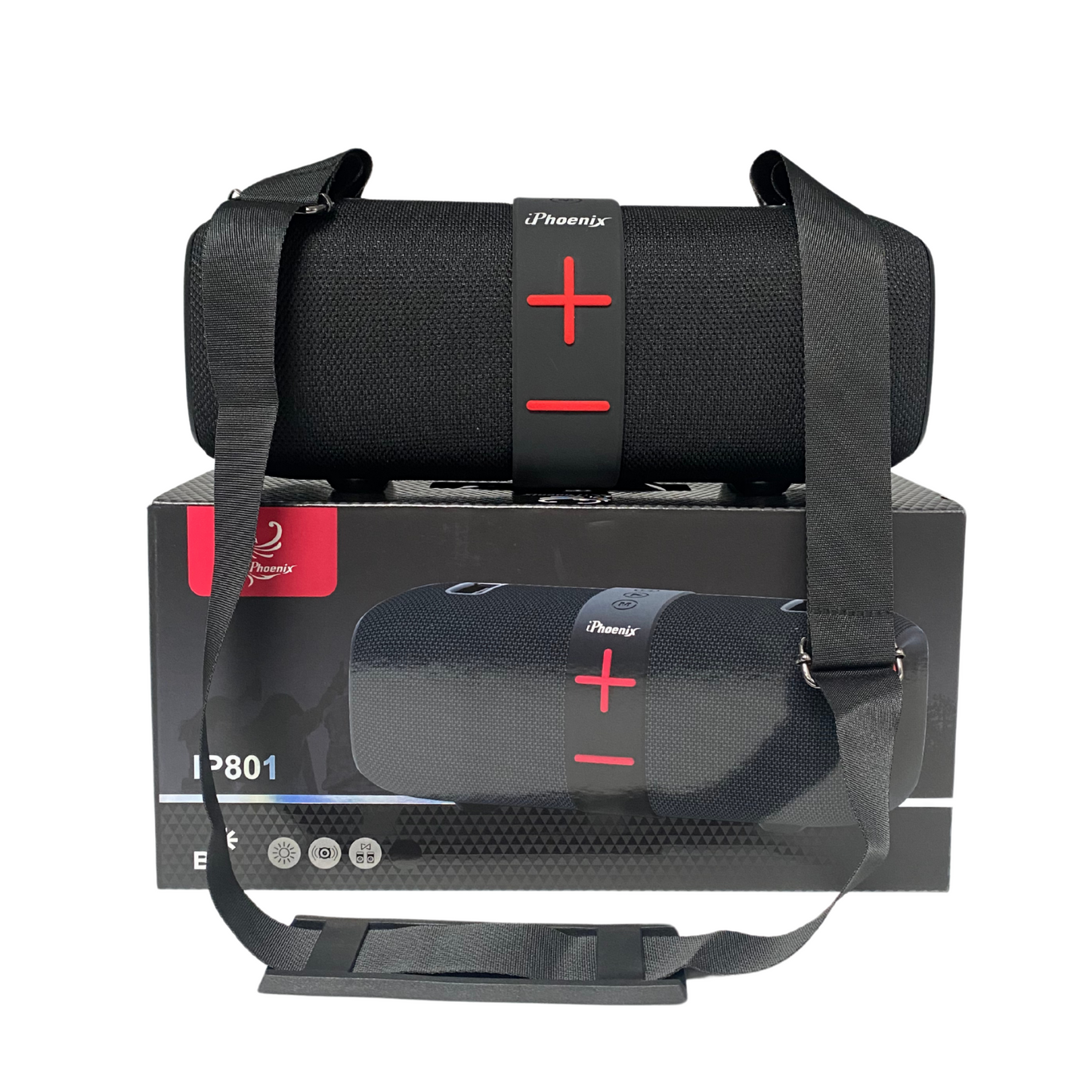IP-801 OUTDOOR PORTABLE SPEAKER WITH TWS AND LED LIGHTS