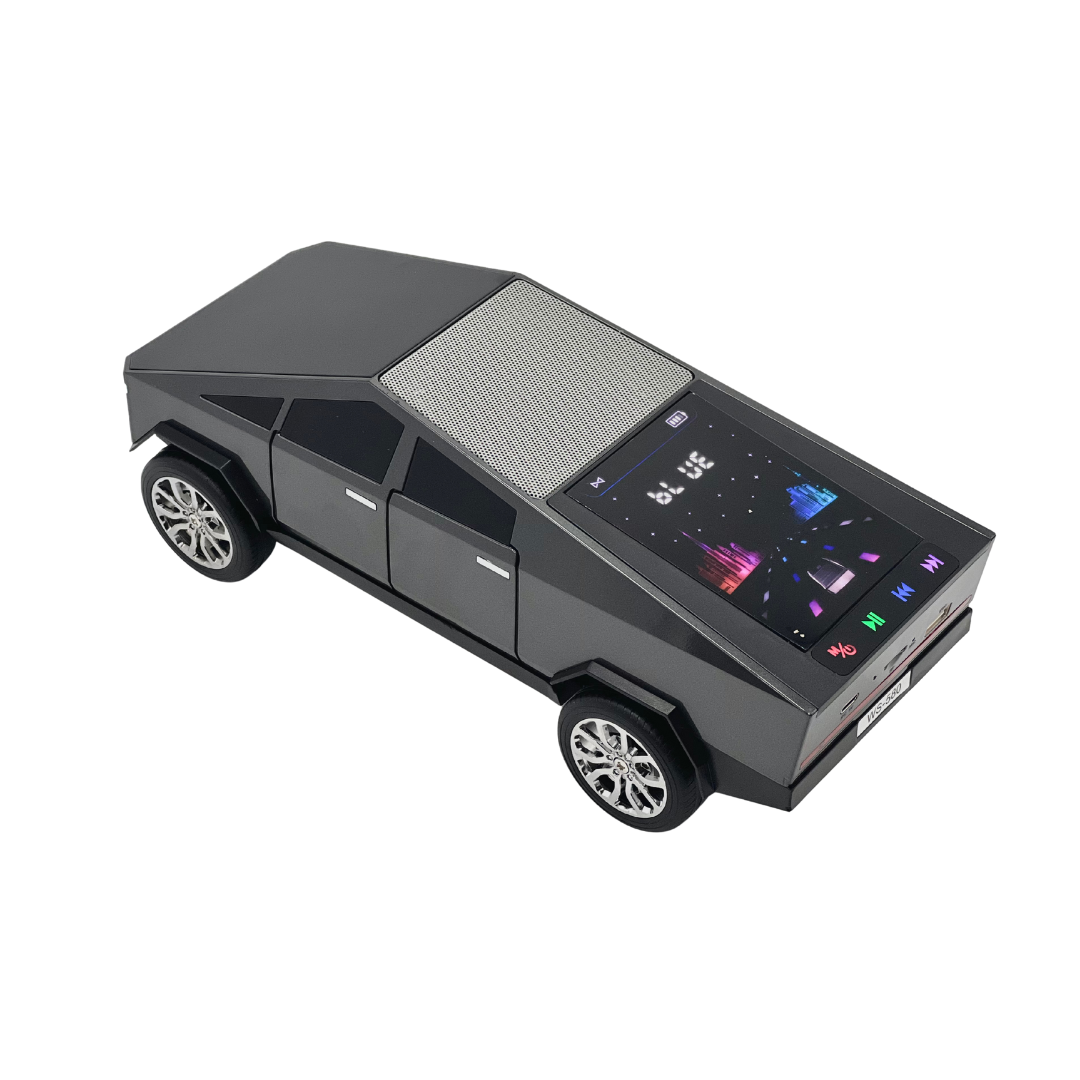 WS-580 CAR Speaker with Large LED Color Screen