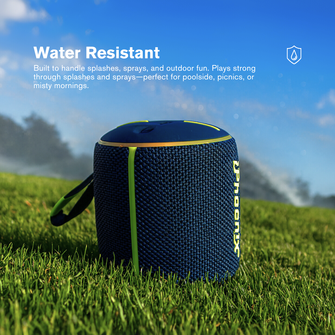 MINI PORTABLE OUTDOOR SPEAKER WITH LED LIGHTS IP-670