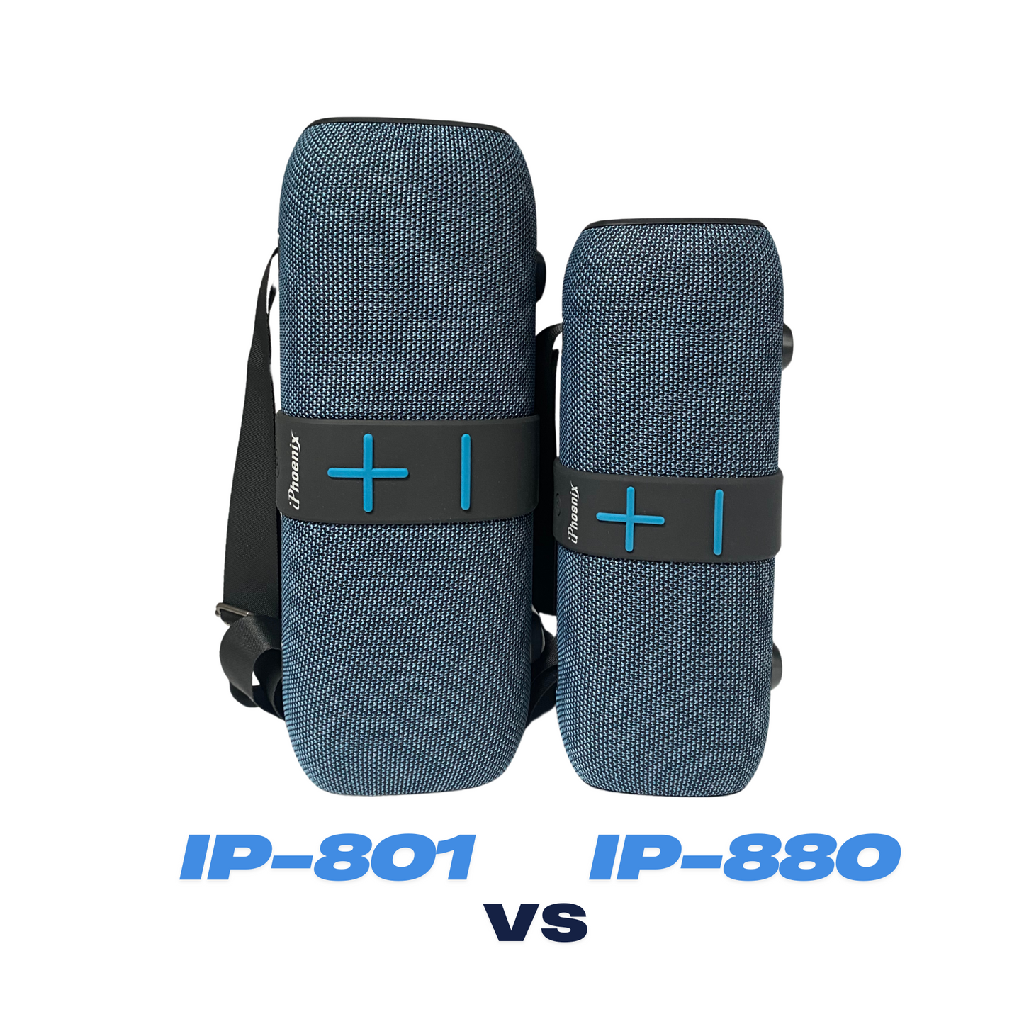 IP-801 OUTDOOR PORTABLE SPEAKER WITH TWS AND LED LIGHTS