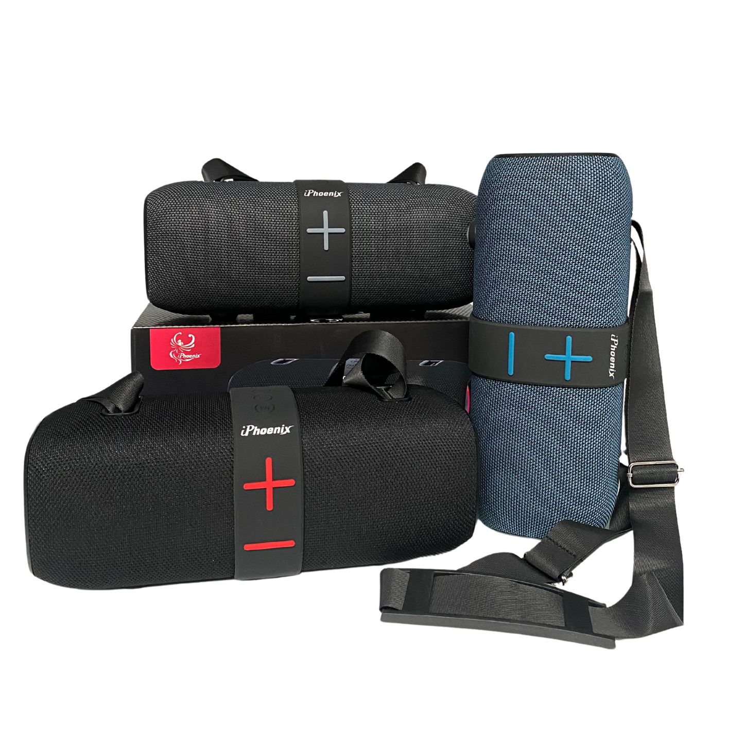 IP-801 OUTDOOR PORTABLE SPEAKER WITH TWS AND LED LIGHTS