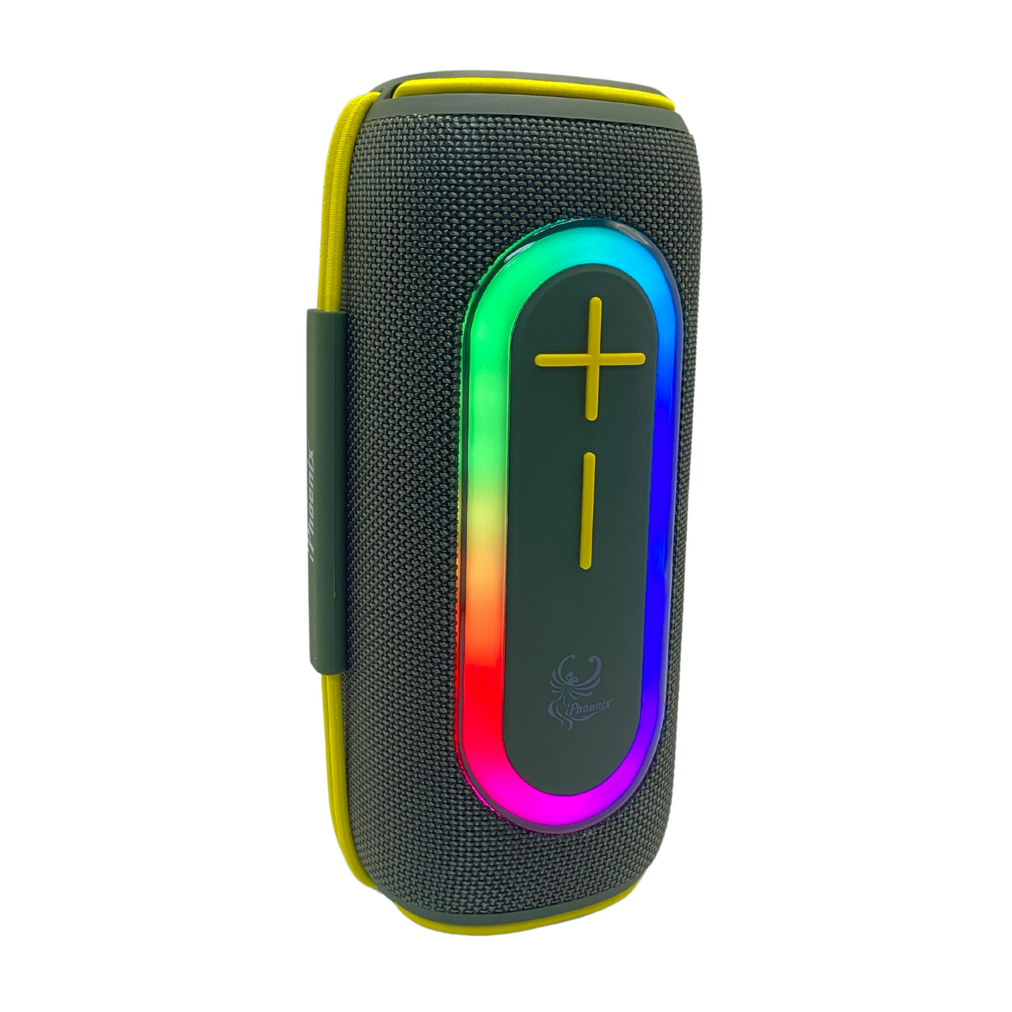 IP-390 PORTABLE OUTDOOR SPEAKER, DUST AND WATER RESISTANT WITH LED LIGHTS