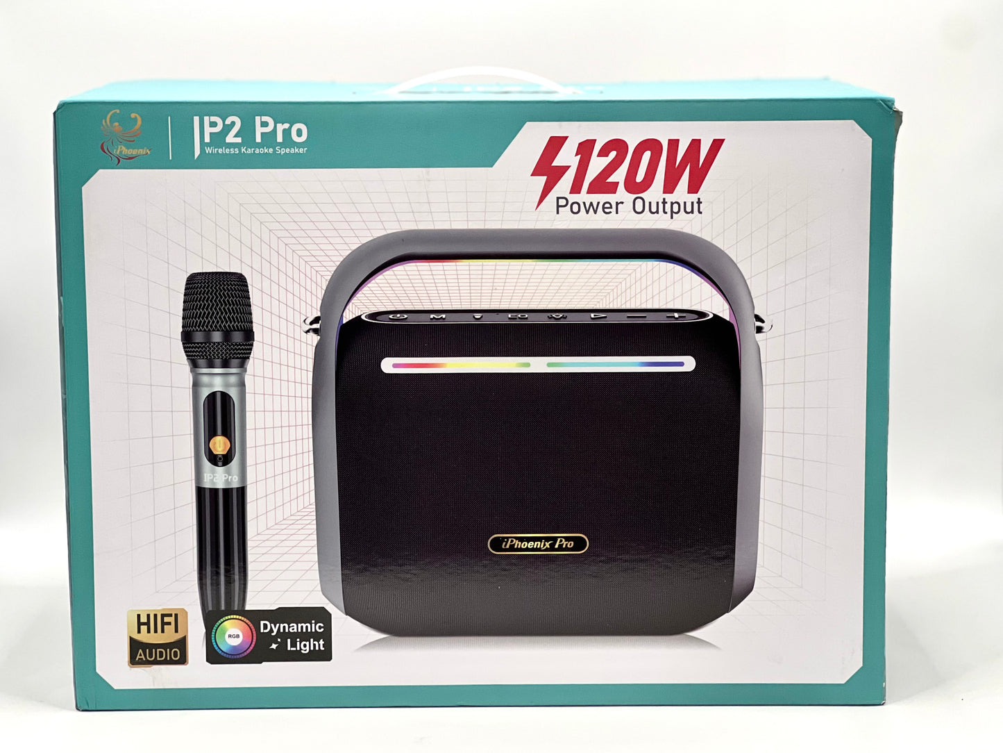 IP2 Pro Wireless Karaoke Speaker with 12H Playing Time