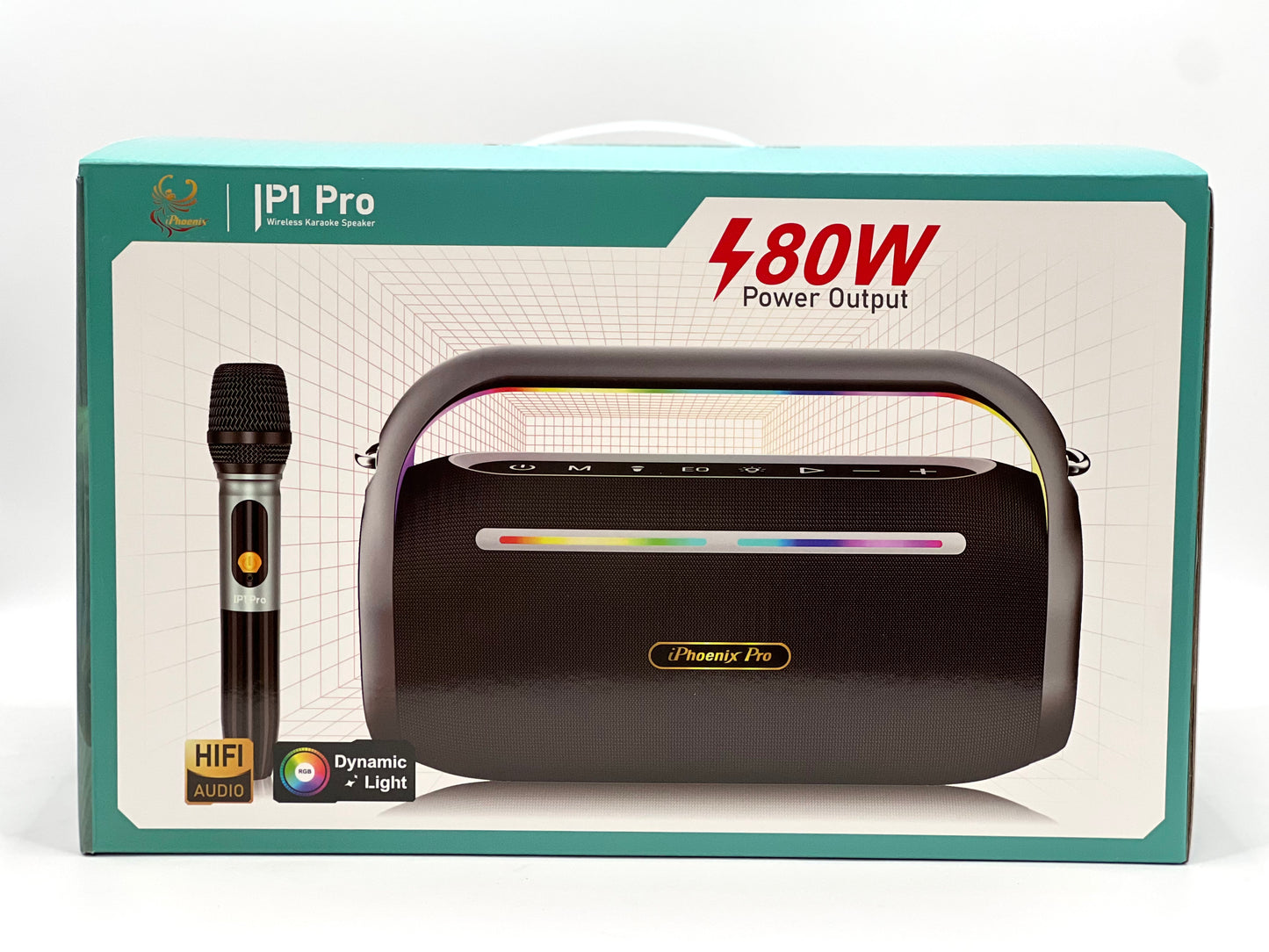 IP1 Pro Wireless Karaoke Speaker with 80W Power Output