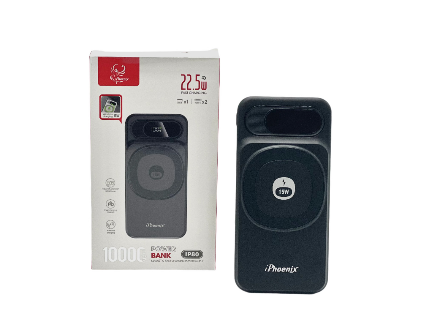 IP-80 Magnetic Fast Charging PD 20W Power Bank