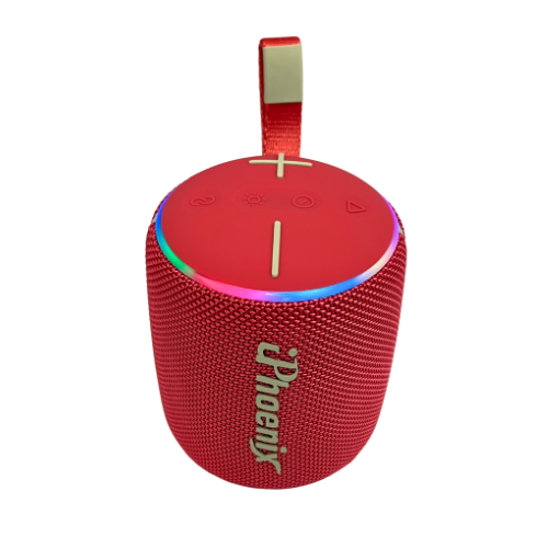MINI PORTABLE OUTDOOR SPEAKER WITH LED LIGHTS IP-670