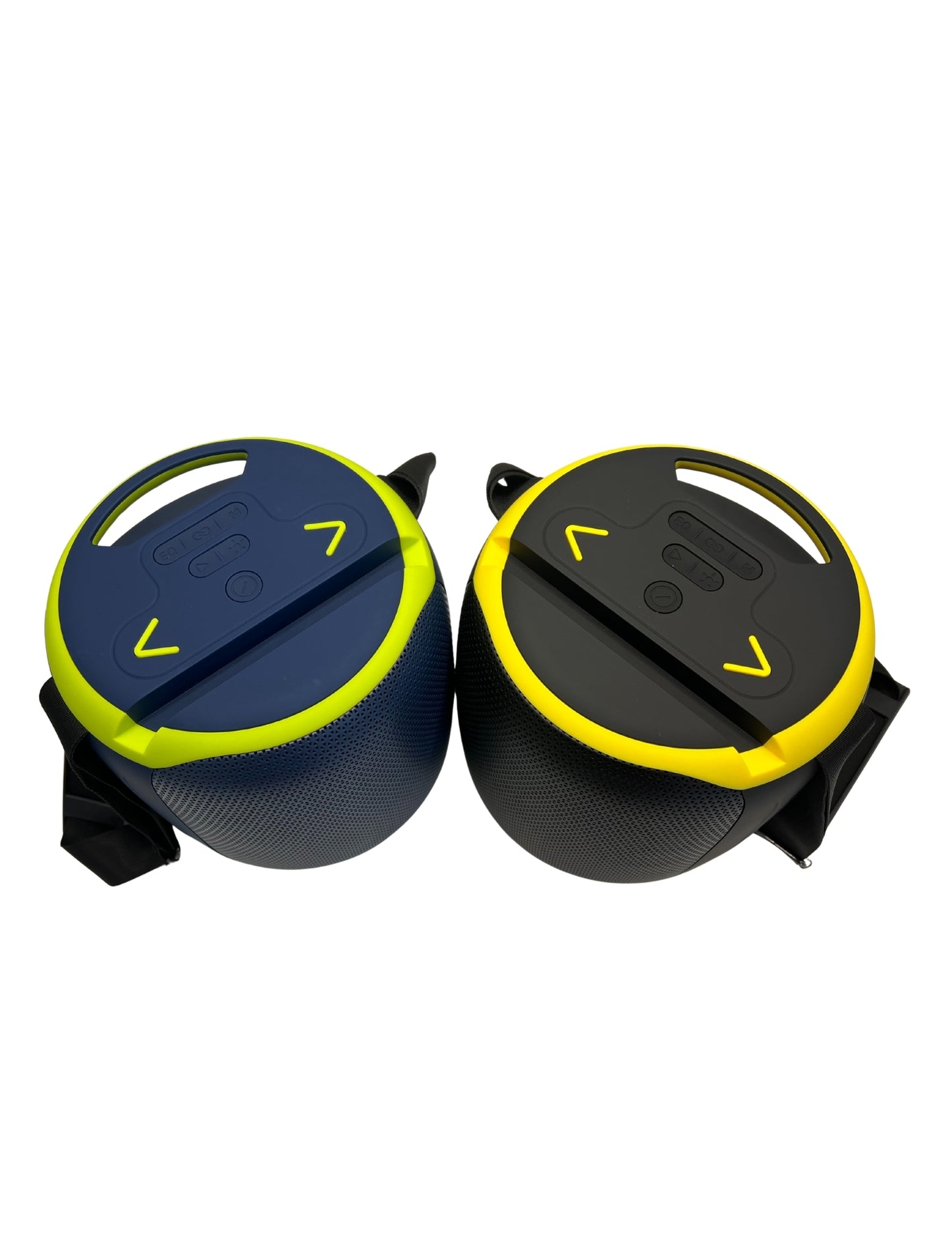 IP-808 Portable BT Speaker with Mic LED Lights 15 Hours Playtime 70W - Black-Yellow