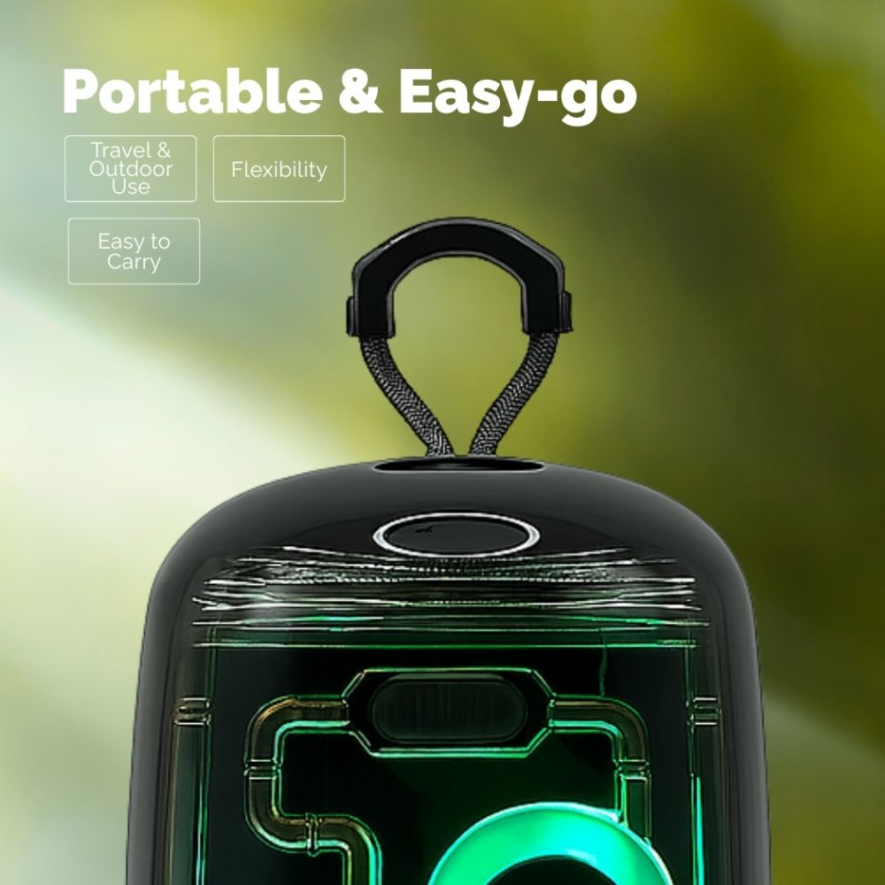 IP 360 Bluetooth Light Up Speaker with Radio
