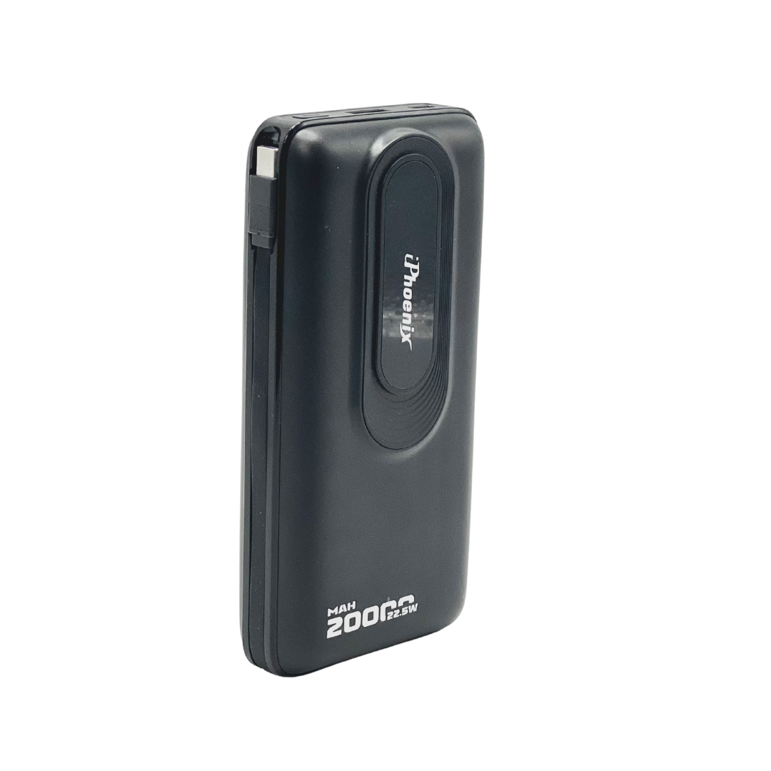 IP-50 Fast Charging Power Bank with 20000mAh
