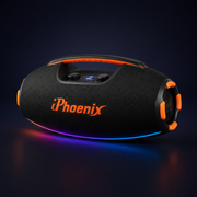 Black with Orange