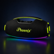 Black with Neon Yellow-Lime