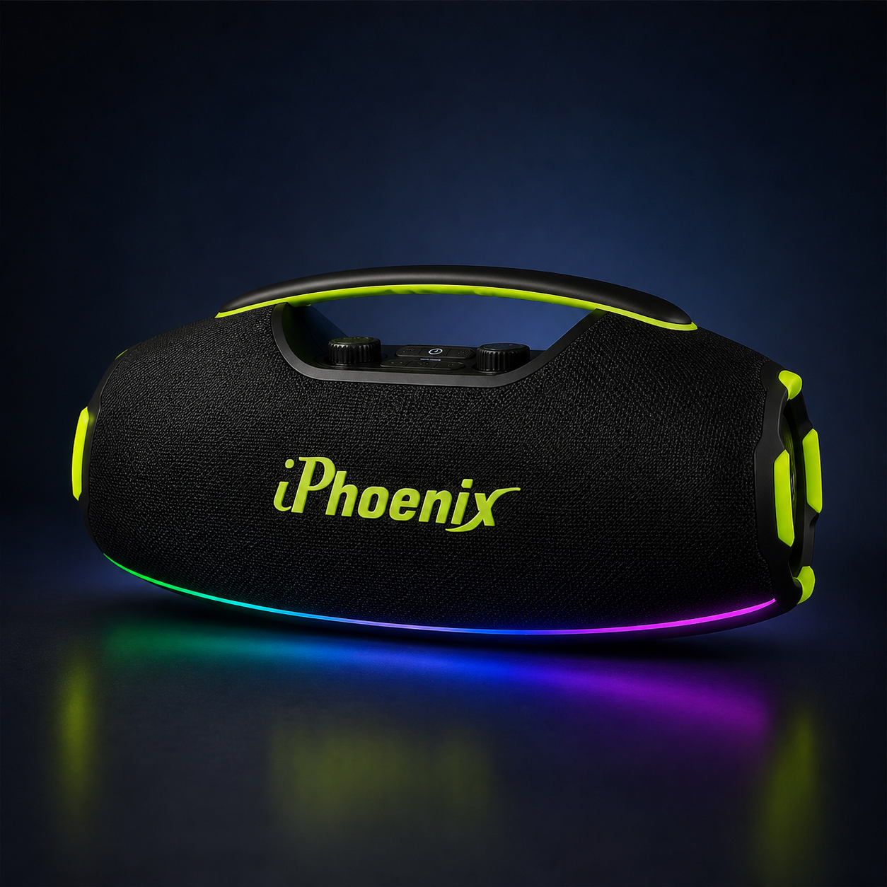 IPHOENIX IP-8910 200W BOOMBOX WITH XBASS, KARAOKE & amp;
