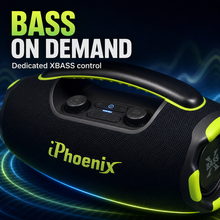 COMBO IPHOENIX IP-8910 200W BOOMBOX WITH XBASS, KARAOKE & amp; IPX6