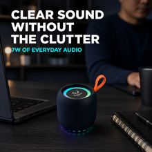 combo Iphoenix IP-470 Mini Bluetooth Speaker with RGB Lights, TWS & IPX6