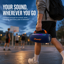 iPHOENIX IP-830 40W PORTABLE SPEAKER WITH RGB, TWS & IPX6