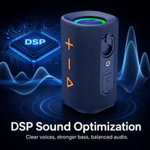 COMBO iPhoenix Pro IX-119 Portable Bluetooth  IPX6 Speaker with DSP & RGB Light