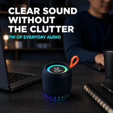 combo Iphoenix IP-470 Mini Bluetooth Speaker with RGB Lights, TWS & IPX6