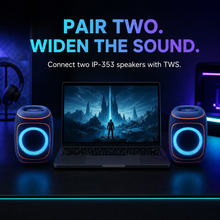 iPHOENIX IP-353 MINI SPEAKER WITH RGB, TWS & IPX6