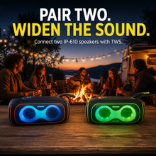 iPHOENIX IP-610 30W SPEAKER WITH RGB, TWS, FM & IPX6