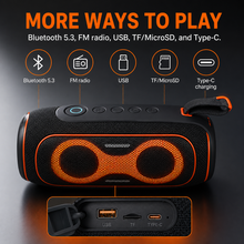 iPHOENIX IP-610 30W SPEAKER WITH RGB, TWS, FM & IPX6