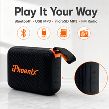 Bluetooth • USB MP3 • microSD MP3 • FM Radio