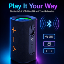 COMBO iPhoenix Pro IX-119 Portable Bluetooth  IPX6 Speaker with DSP & RGB Light