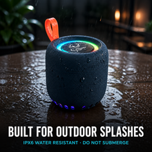 combo Iphoenix IP-470 Mini Bluetooth Speaker with RGB Lights, TWS & IPX6