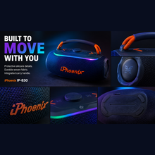 iPHOENIX IP-830 40W PORTABLE SPEAKER WITH RGB, TWS & IPX6
