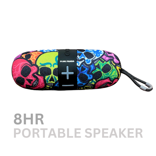 WATER RESISTANT 8HR RECHARGEABLE PORTABLE SPEAKER PANDA 808