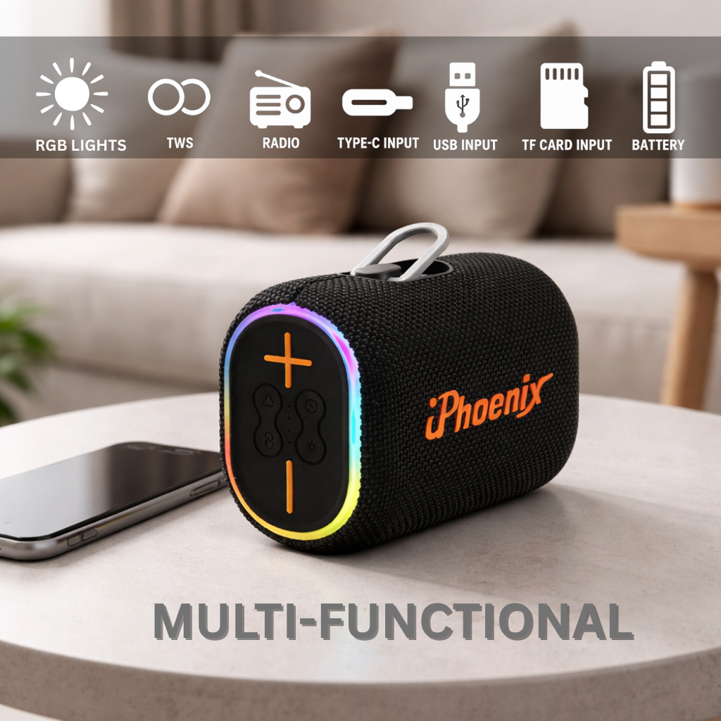 IP-330 Party Bass Speaker and Portable Power Bank