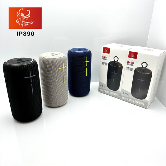 WATER RESISTANT WIRELESS PORTABLE SPEAKER IP-890