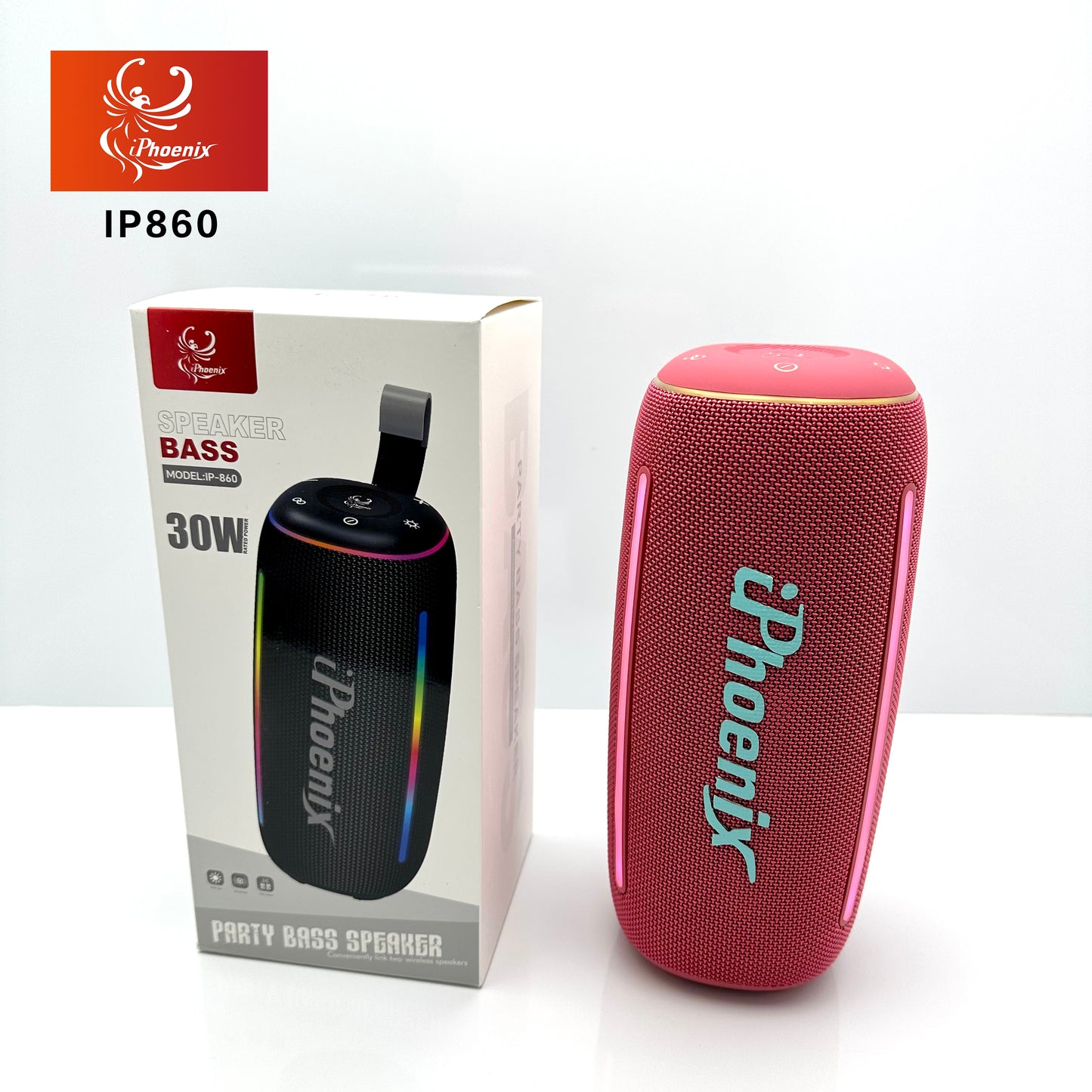 POWERFUL PORTABLE SPEAKER IP-860 TWS COMPATIBLE