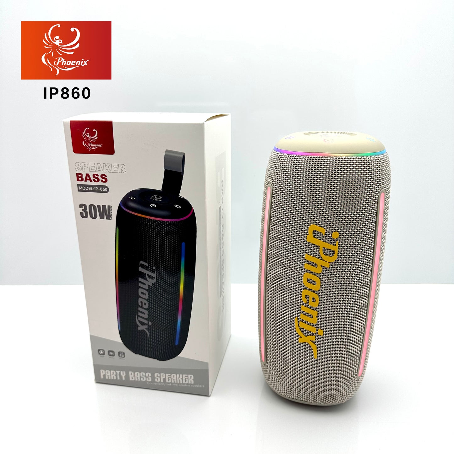 POWERFUL PORTABLE SPEAKER IP-860 TWS COMPATIBLE