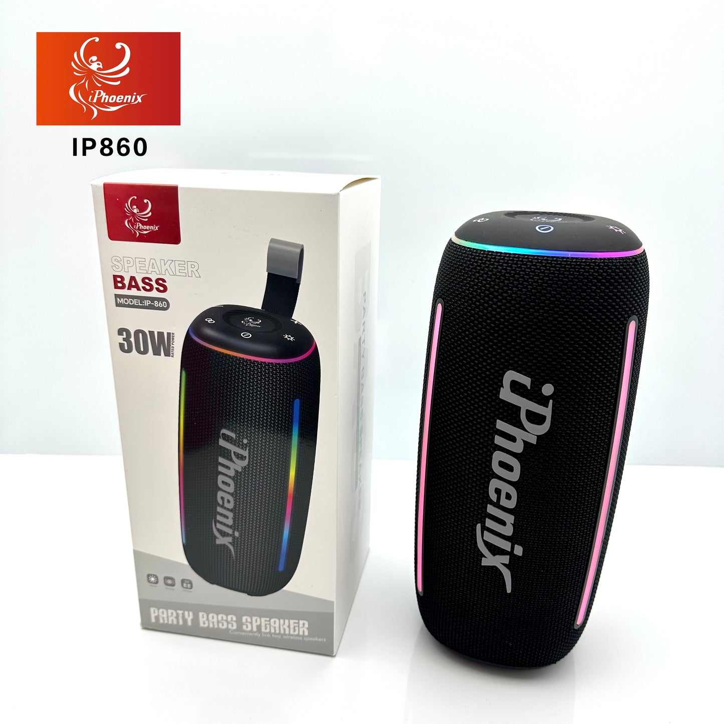 POWERFUL PORTABLE SPEAKER IP-860 TWS COMPATIBLE