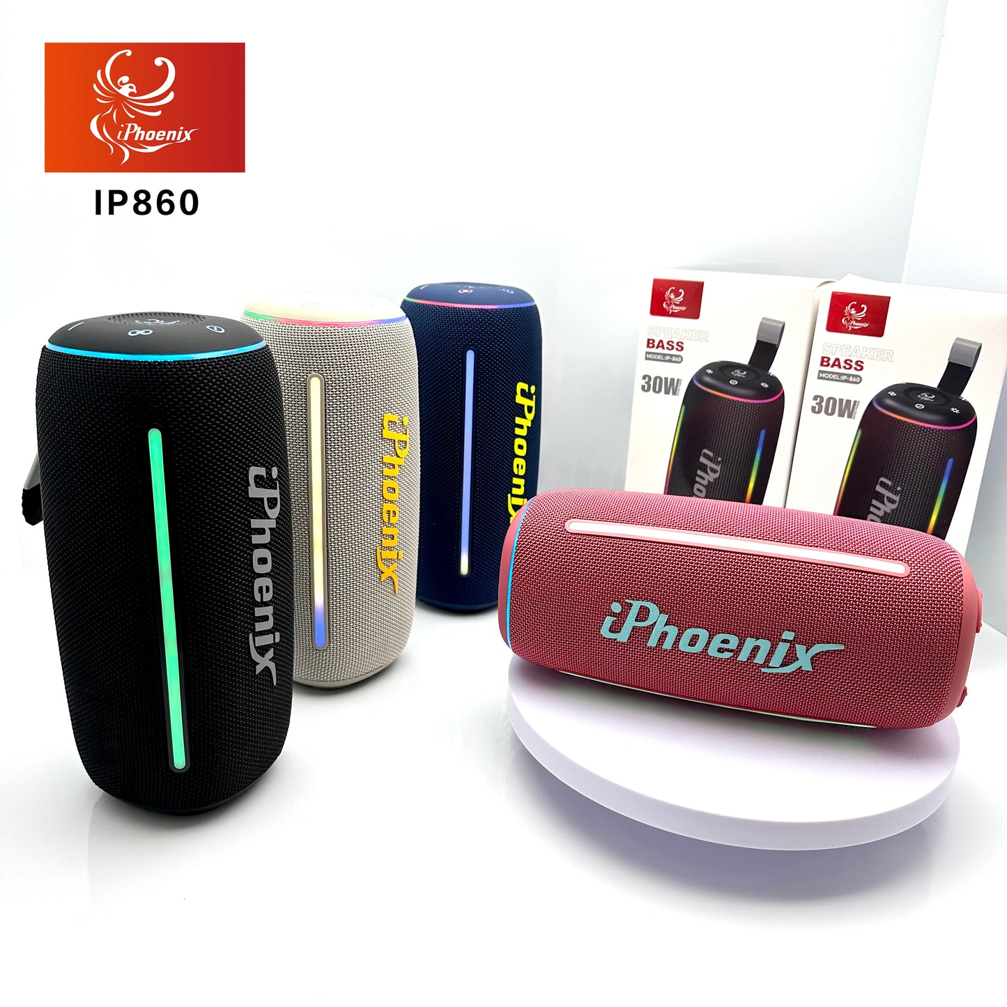 POWERFUL PORTABLE SPEAKER IP-860 TWS COMPATIBLE