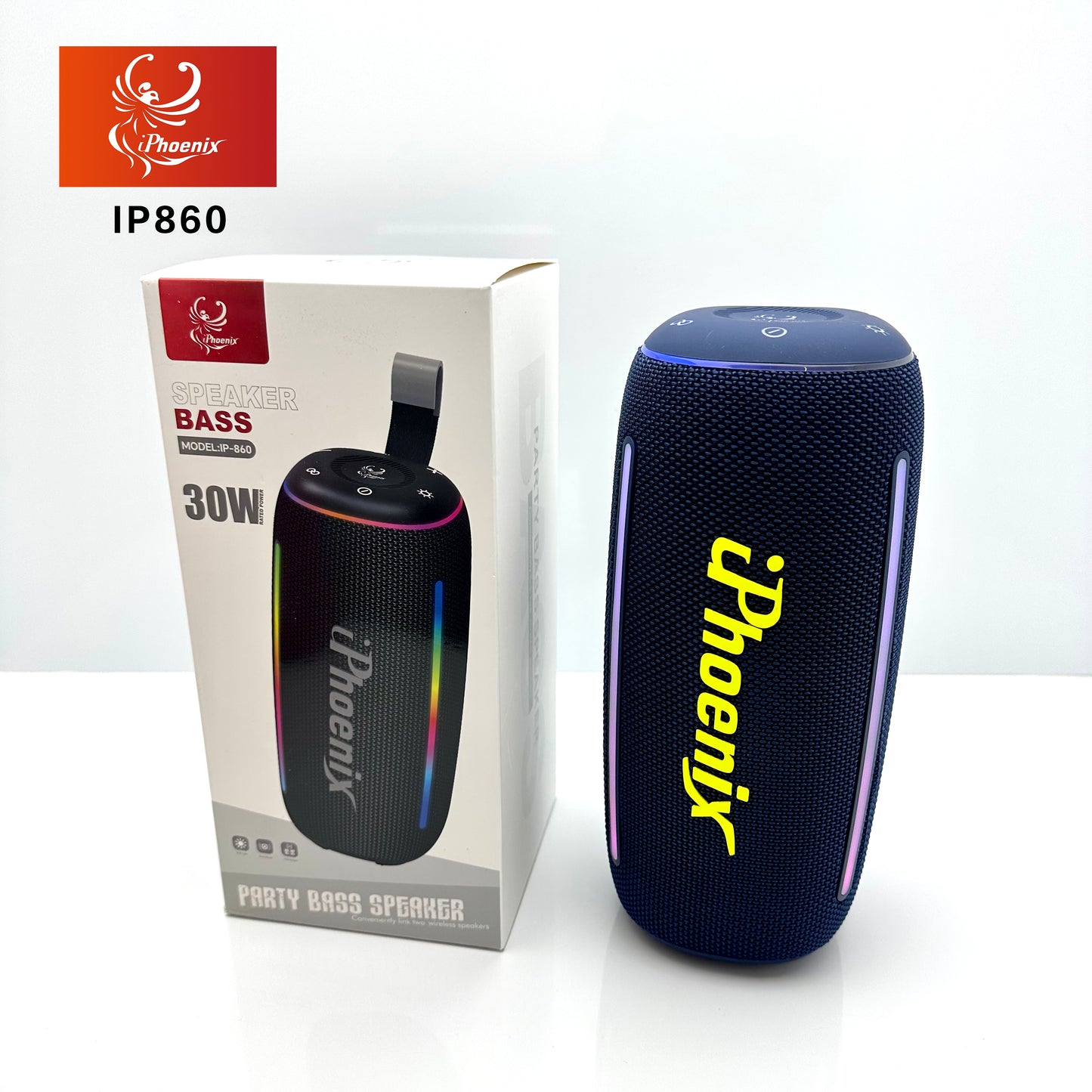 POWERFUL PORTABLE SPEAKER IP-860 TWS COMPATIBLE