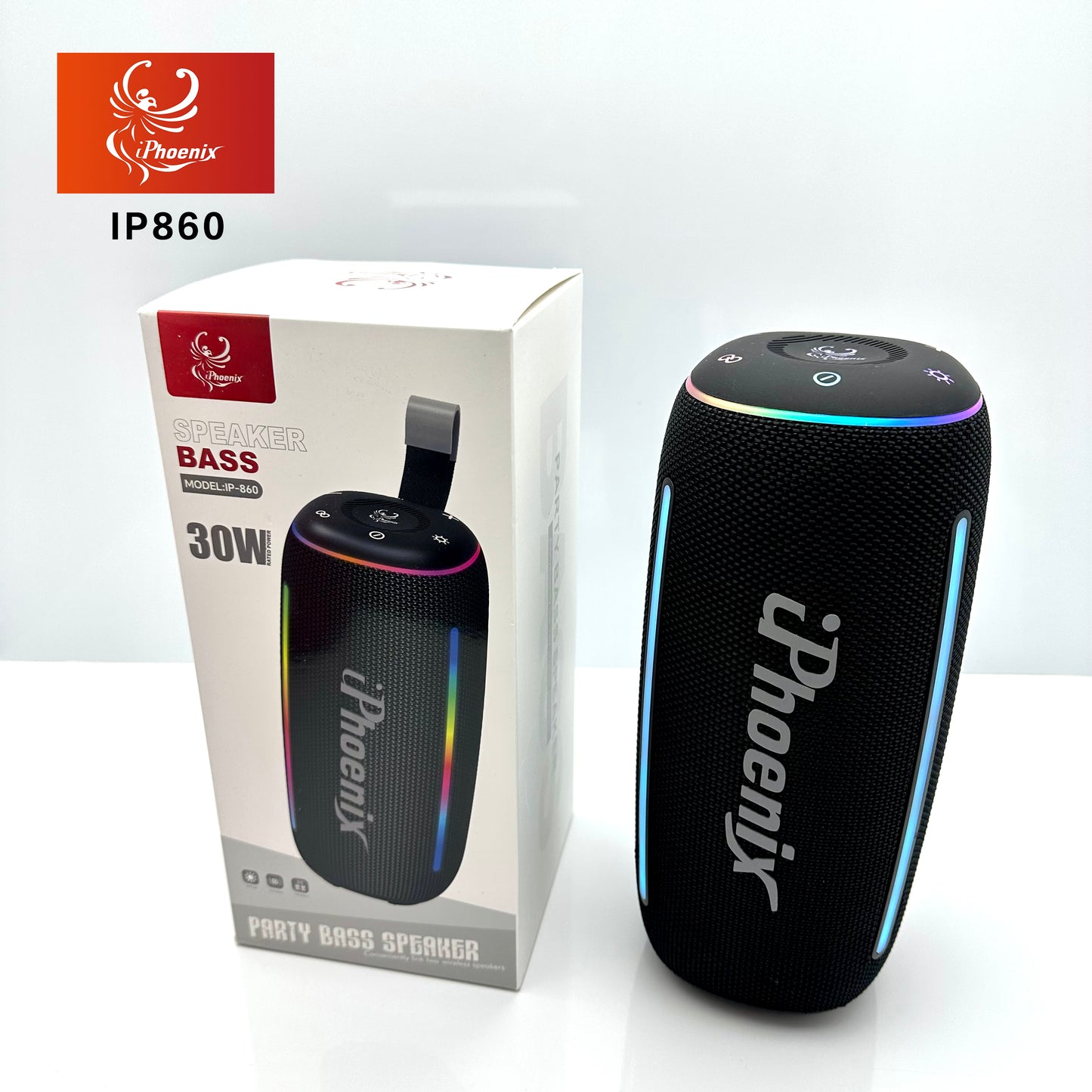 POWERFUL PORTABLE SPEAKER IP-860 TWS COMPATIBLE