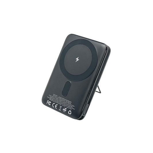 IP-60 Wireless Charging 15W Power Bank with Phone Holder