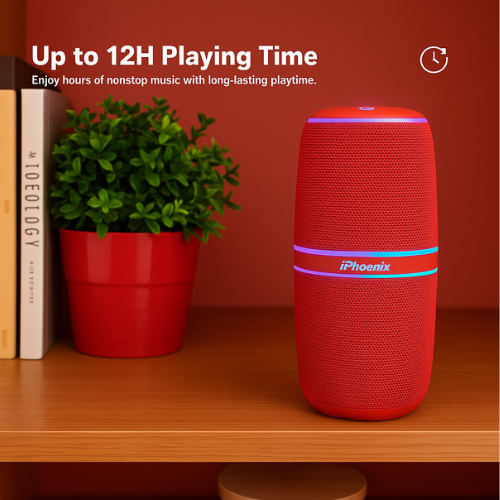 LED PORTABLE SPEAKER WITH LONG LASTING BATTERY IP 760