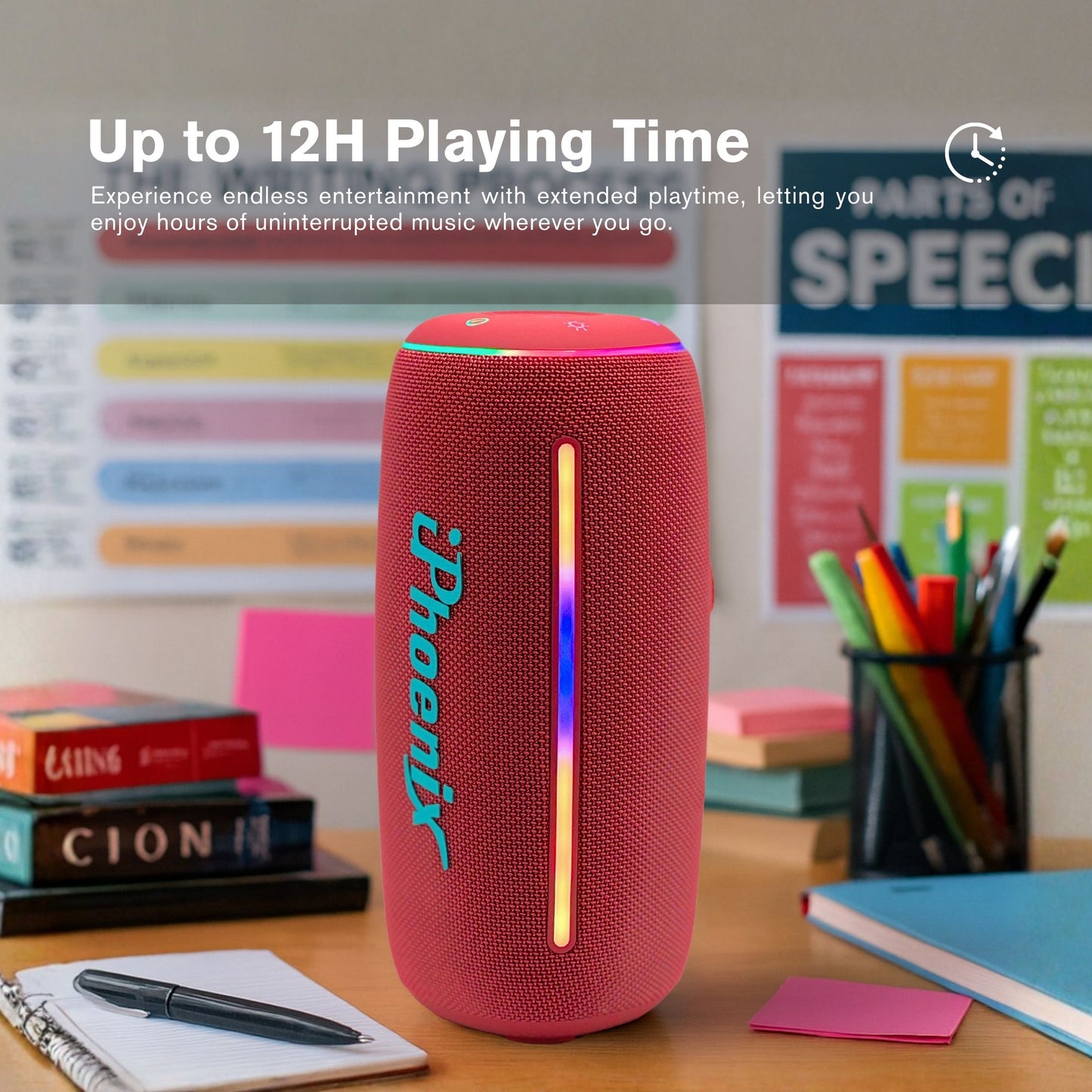 POWERFUL PORTABLE SPEAKER IP-860 TWS COMPATIBLE