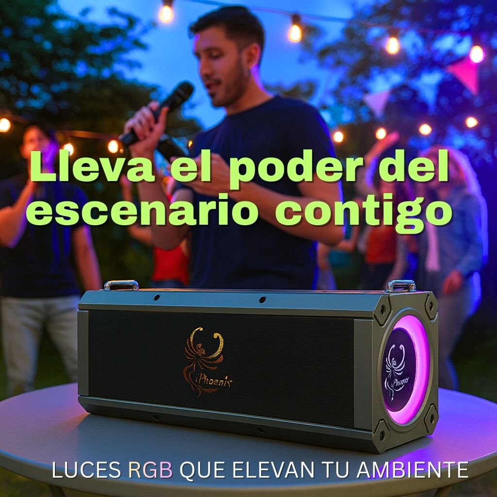 IP-10 Pro Wireless Karaoke Speaker with 120W Power Output