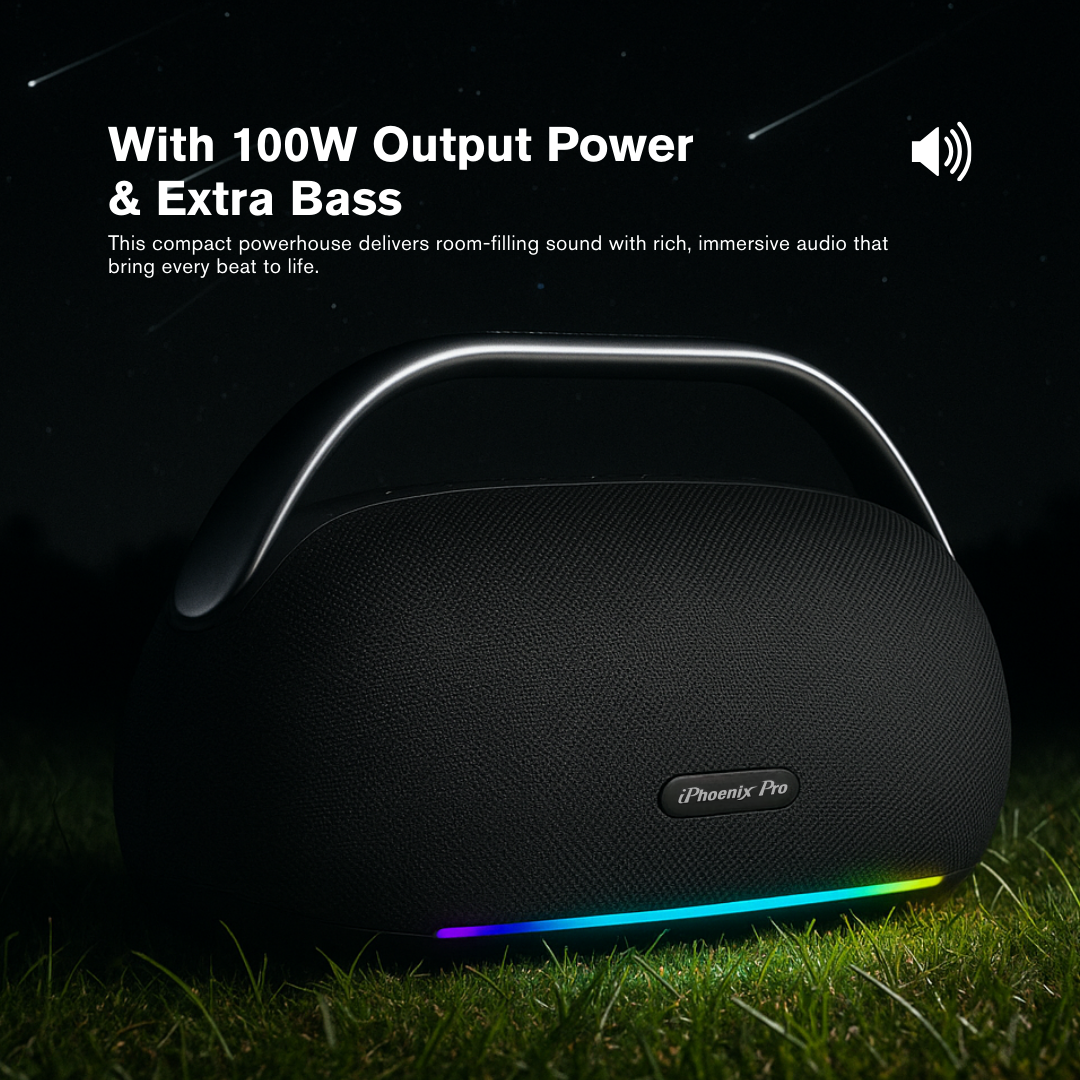 IX-113 100W Wireless Karaoke Speaker w/ Mic