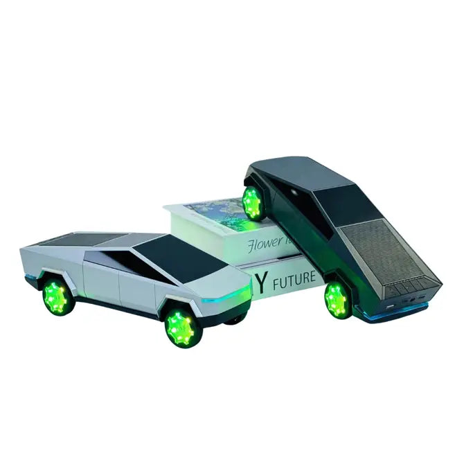 AN-A7 Tesla Cyber Truck Bluetooth Speaker with Wireless Charge Home Gift