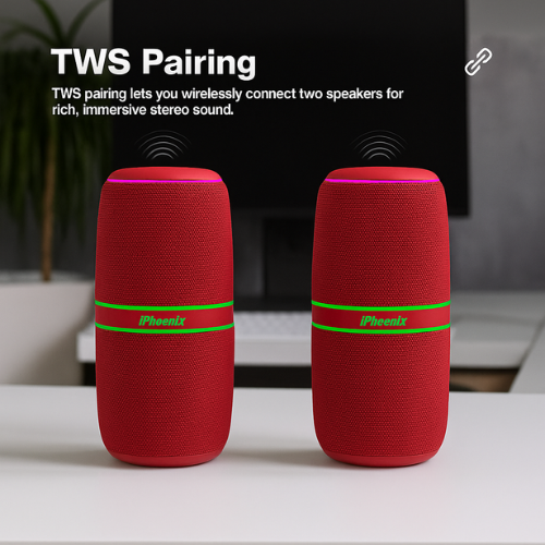 LED PORTABLE SPEAKER WITH LONG LASTING BATTERY IP 760